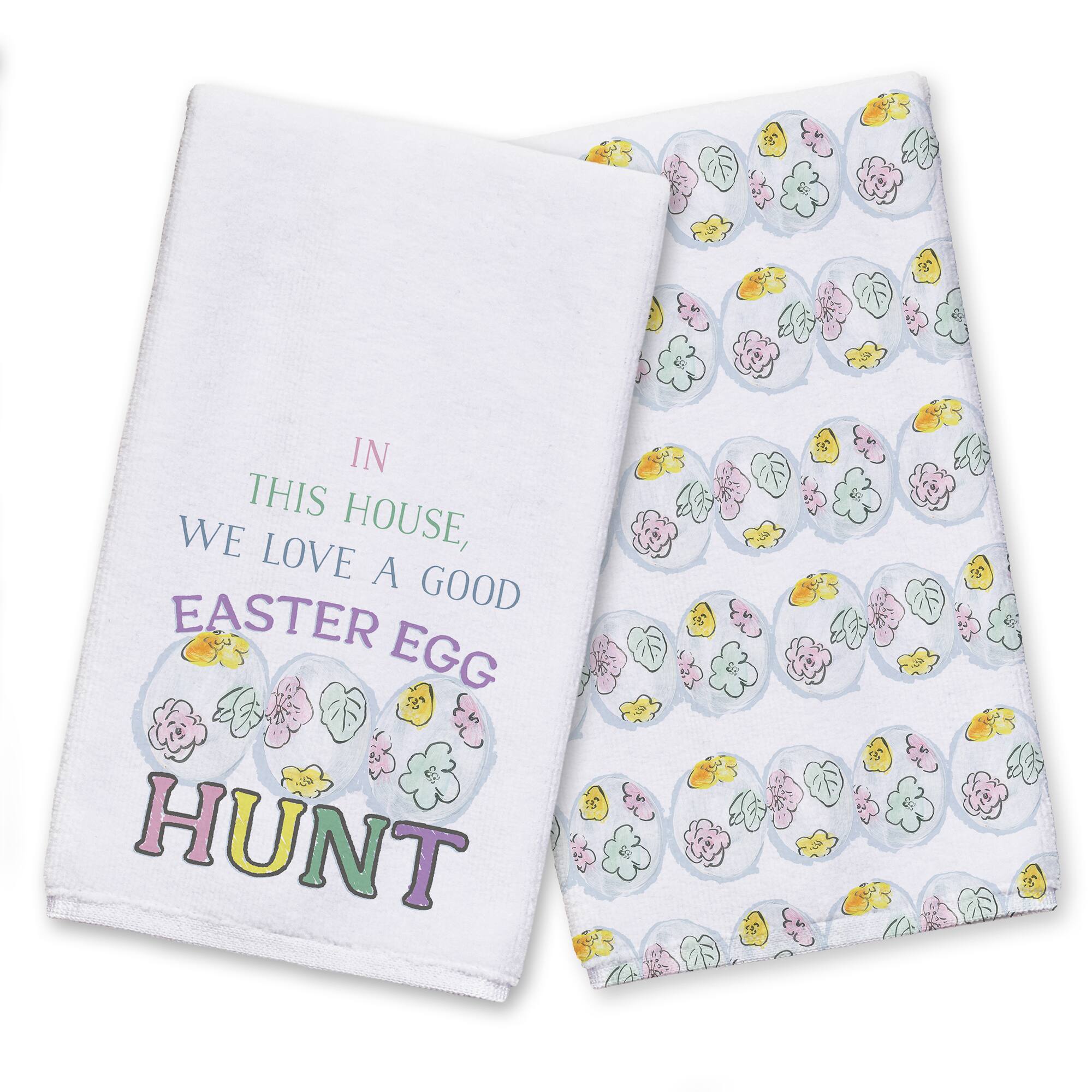 Loves Easter Egg Hunts 16" x 25" Tea Towel - Set of 2